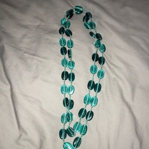 Glass bead necklace